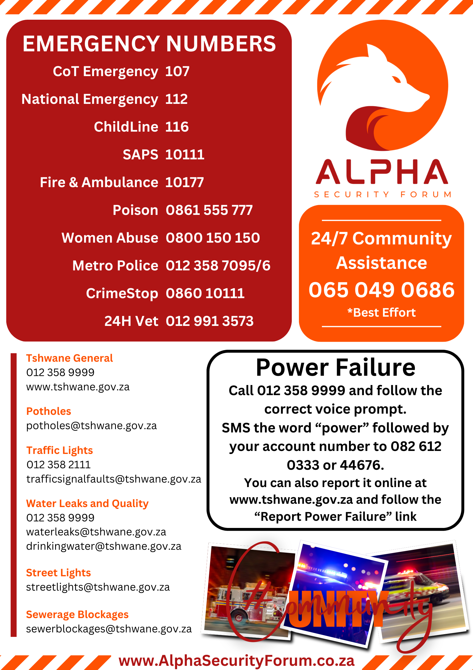 Emergency Form